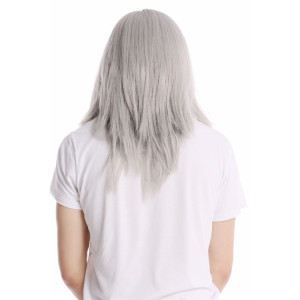 Grå Trollkarlsperuk och Skägg – Set för Maskerad