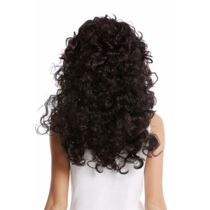 Volymperuk Dam – Svart/Brun med Stora Lockar Volymperuk Dam – Svart/Brun med Stora Lockar