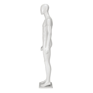 Robust Herr Skyltdocka Vit – Okrossbar PE-plast Robust Herr Skyltdocka Vit – Okrossbar PE-plast