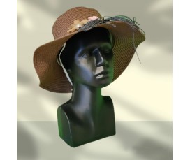 ROBUST DAM HUVUD I ÅTERVININGSBAR PE-PLAST