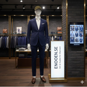 Skyltdocka Herr med Utbytbar Mask – Elfenbensvit Matt Polyester