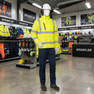 Skyltdocka Herr Vit – Okrossbar Plast