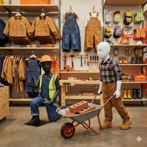 Ledad Skyltdocka Barn – Flexibel för Sport, Lek & Kläder