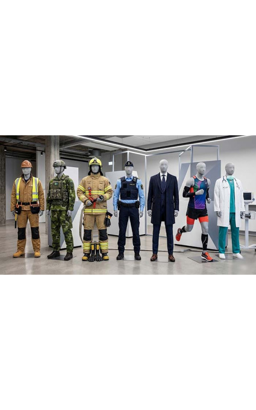 Abstrakta Herrskyltdockor