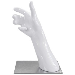 Skyltdocka Hand – Vit, Grå eller Blank | Perfekt för Butik & Dryckespresentation Skyltdocka Hand – Vit, Grå eller Blank | Perfekt för Butik & Dryckespresentation