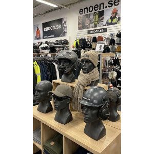 Robust Herrhuvud – Okrossbar Plast för Butik & Display
