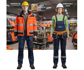 Robust herr skyltdocka plast