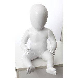 Baby skyltdocka unisex med magnet koppling ben och armar