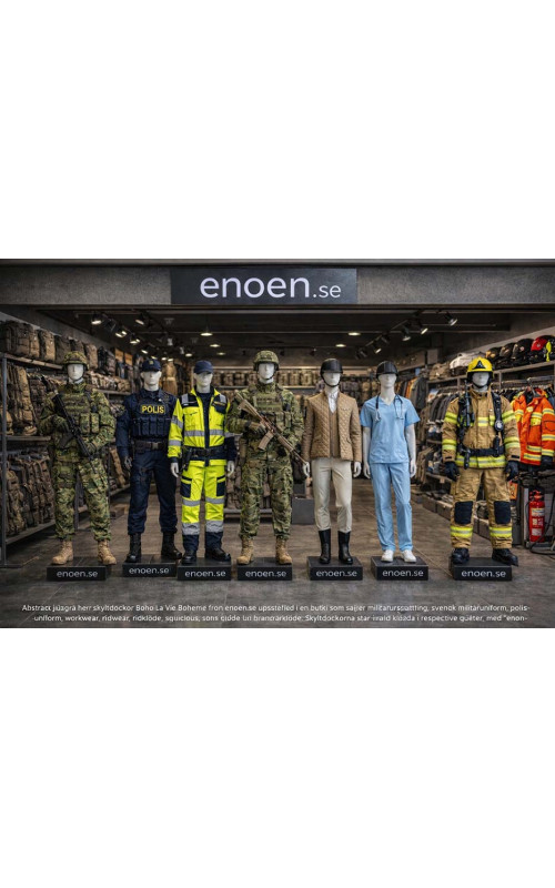 Boho La Vie Boheme herr Abstrakta Skyltdockor  