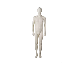 Abstrakt Herr Skyltdocka - Robust-serien i Elfenben (ABS)