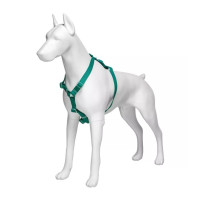SKYLTDOCKA HUND DOBERMAN - STÅENDE MATTVIT FÖR BUTIKSINREDNING