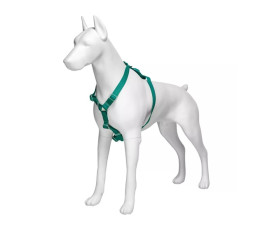 SKYLTDOCKA HUND DOBERMAN - STÅENDE MATTVIT FÖR BUTIKSINREDNING