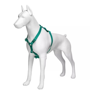 SKYLTDOCKA HUND DOBERMAN - STÅENDE MATTVIT FÖR BUTIKSINREDNING