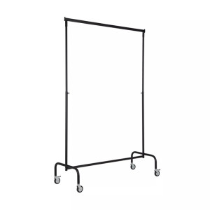 Rullställ PRO Justerbart Svart – 8cm Hjul & Broms