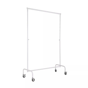 Rullställ PRO Vit – Justerbart 140-200 cm & Gummihjul