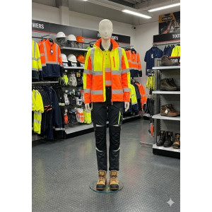 Dam skyltdocka Matt Beige - Med Vadstöd