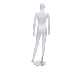 Okrossbar Dam Skyltdocka Vit - Robust för Arbetskläder