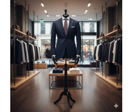 HERR BYST/TORSO MED LEDADE ARMAR INKLUSIVE BAS