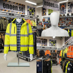 Smart Flexibel Herr Torso med Armar – Okrossbar PP