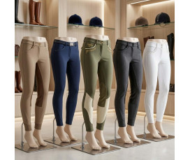 IVORY Dam – Byxdisplay / Benmannequin inklusive bottenplatta