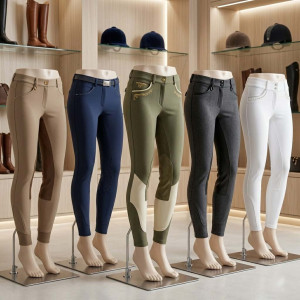 IVORY Dam – Byxdisplay / Benmannequin inklusive bottenplatta