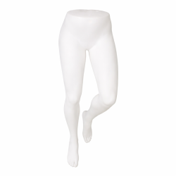 Hängande Byxdisplay Dam – Vinklad Modell (Vit)