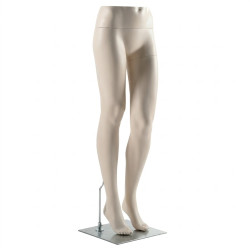 IVORY Dam – Byxdisplay / Benmannequin inklusive bottenplatta