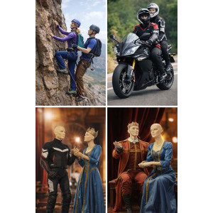 Polystar Slim  Line herr – Böjbar & Flexibel Skyltdocka