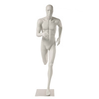 Hindsgaul Herr – Löpande Skyltdocka (Sidengrå) Inkl. Metallplatta