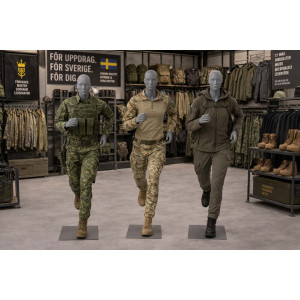 Hindsgaul Dam – Löpande Skyltdocka (Sidengrå) Inkl. Metallplatta Hindsgaul Dam – Löpande Skyltdocka (Sidengrå) Inkl. Metallplatta