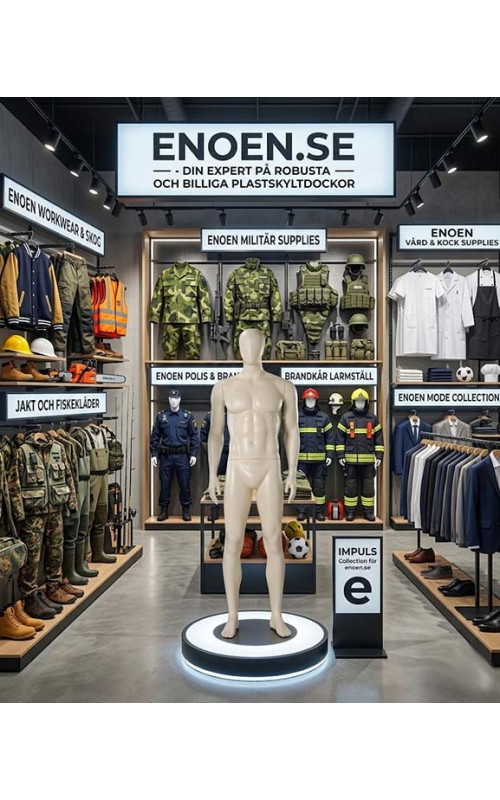 Herrskyltdockor - Ivory