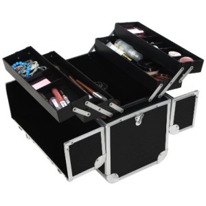 Beauty- transportbox sminkväska makeup för naglar/kosmetika mått 36,5 x 22 x 35 cm JBC229B