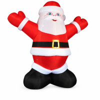 Anpassad Uppblåsbar Jultomte 3–6m med LED & Logo | Begär Offert