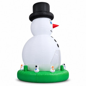 Gigantisk Uppblåsbar Snögubbe 5m / 8m – Evenemang & Butiksreklam (0.6mm PVC) Gigantisk Uppblåsbar Snögubbe 5m / 8m – Evenemang & Butiksreklam (0.6mm PVC)